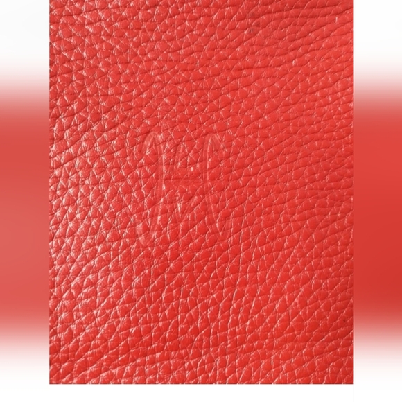 Vintage Artesania Leather Small Shoulder Bag Red Handbag - Picture 4 of 6